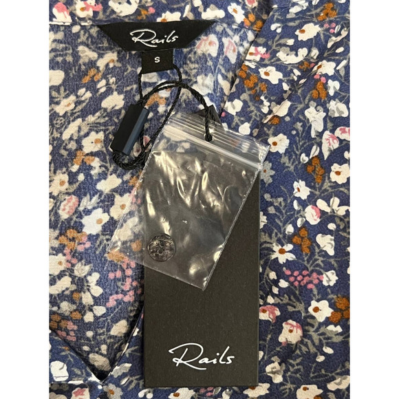 NWT RAILS Maple Printed Midi Dress  (S) - Picture 7 of 10